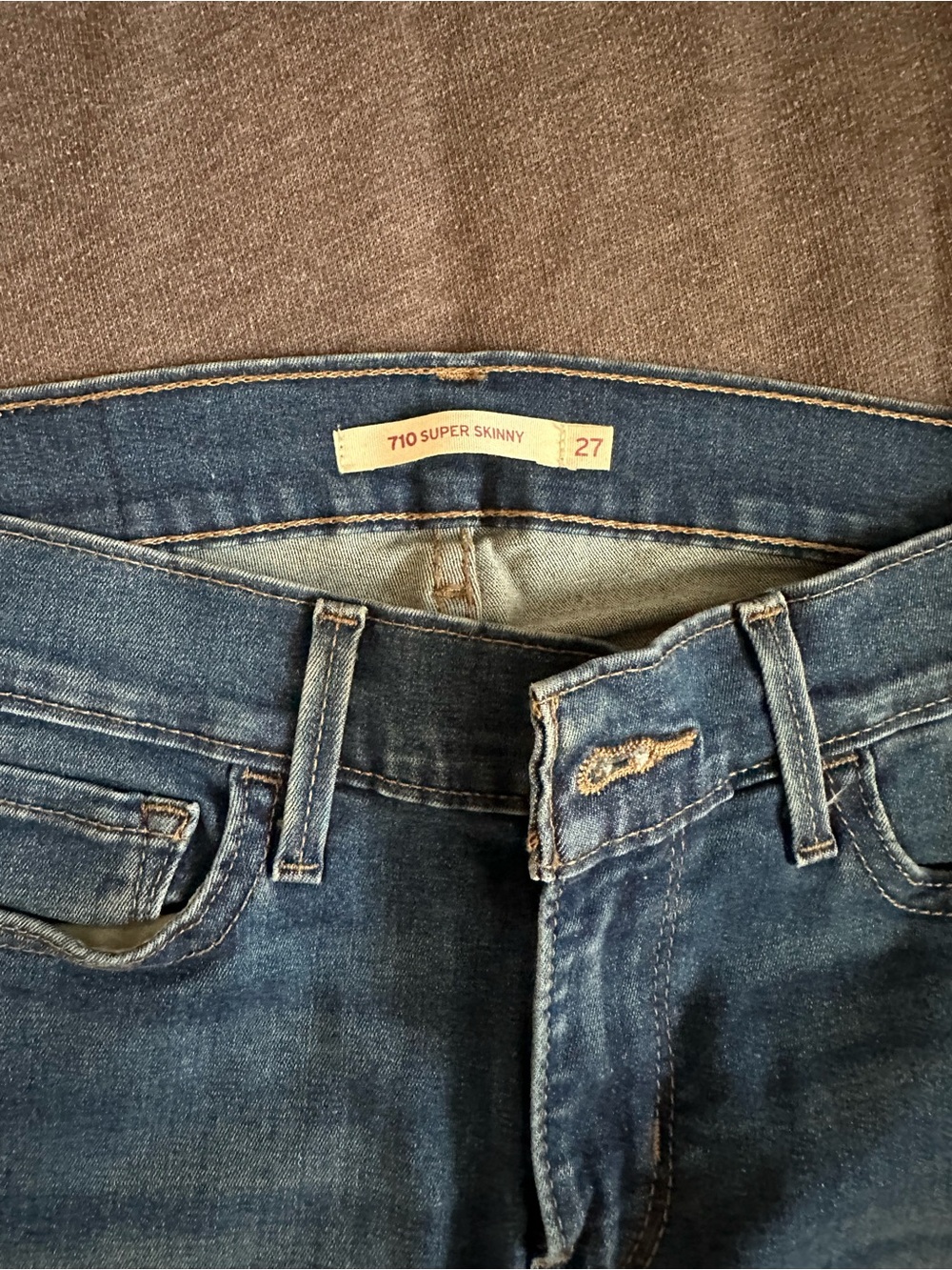 710 Super Skinny Women’s Jeans - Blue